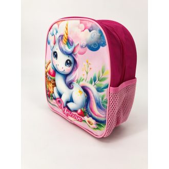 Unikornis gyerek kislány mini ovis hátizsák 25cm 