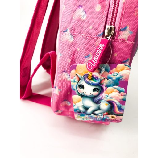 Unicornis  gyerek kislány 3D-s ovális hátizsák