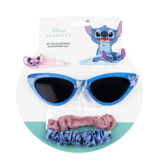 Stitch lány napszemüveg, hajkiegészítőkkel